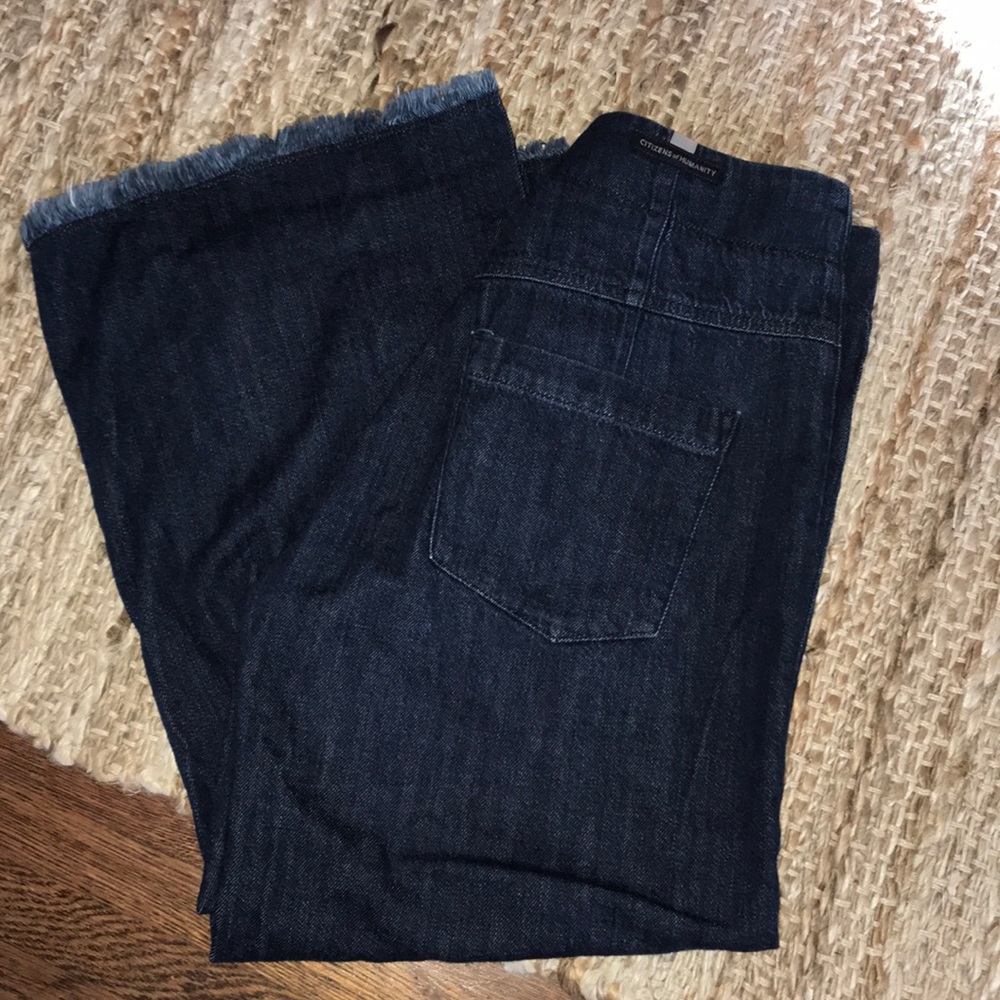 COH Ultra-High Rise Cropped Palazzo jeans
